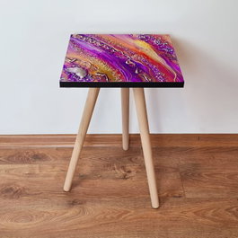 Hanah Home Mesa auxiliar Shp108 Multicolor